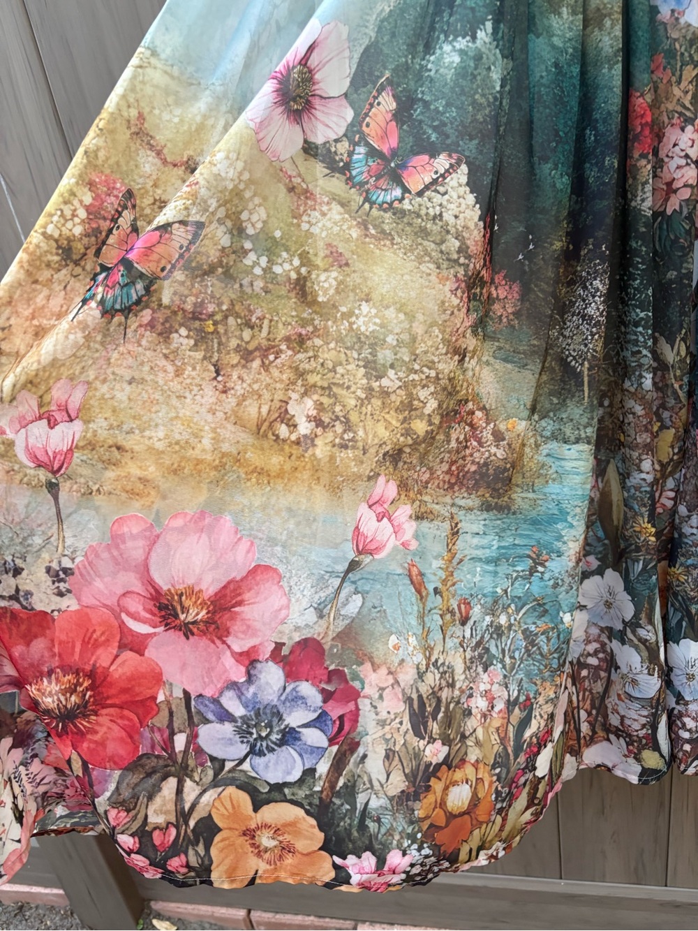 Anthropologie The Muse Basque-Waist Midi Dress - Picture 7 of 13